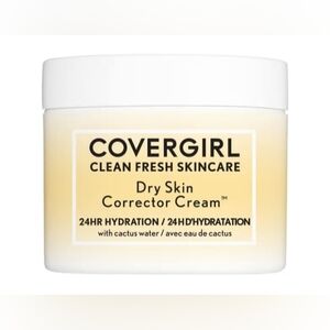 New COVERGIRL Clean Fresh Skincare Dry Skin Corrector Cream 24 Hour